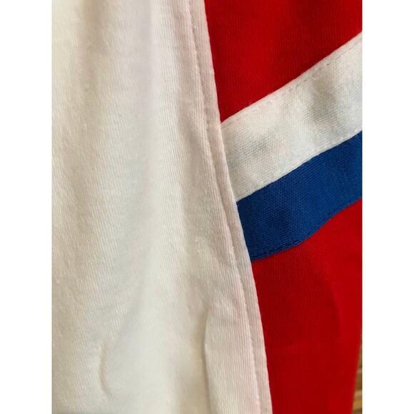 Grand Banks Outfitters USA Cotton Track Pants Medium Red White Blue Vintage - Picture 10 of 10